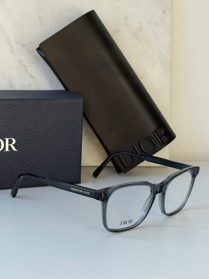 Dior BotanicaO S1I Eyeglasses Frames in Transparent Grey