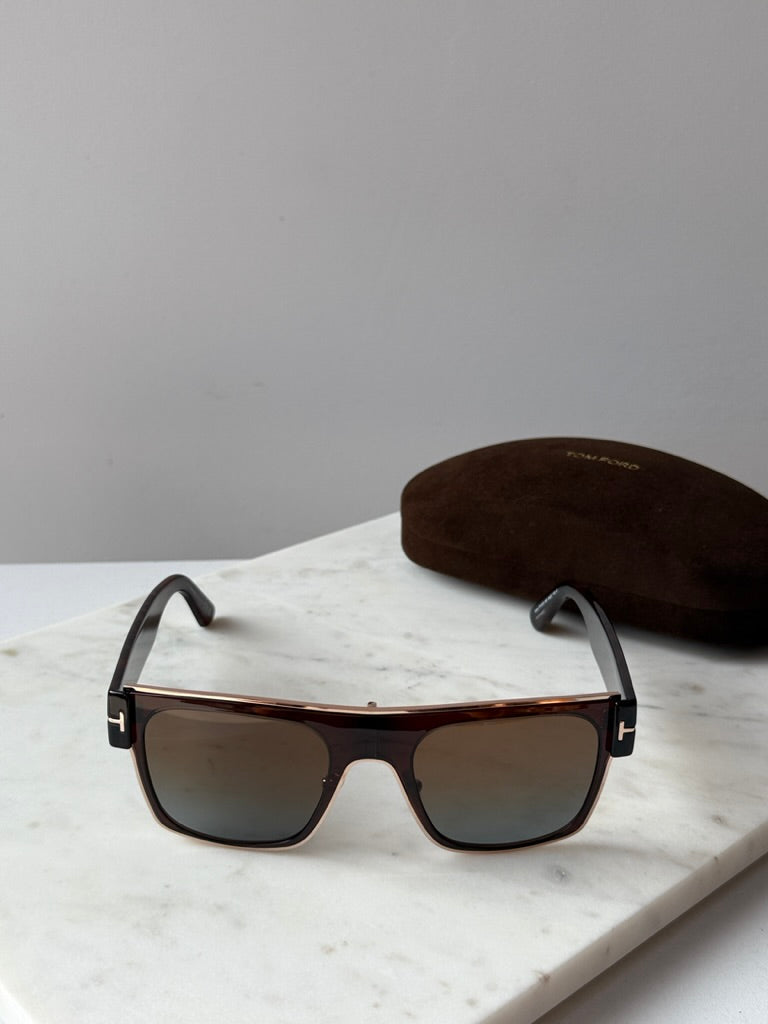 Tom Ford Edwin FT1073 Havana Brown Sunglasses