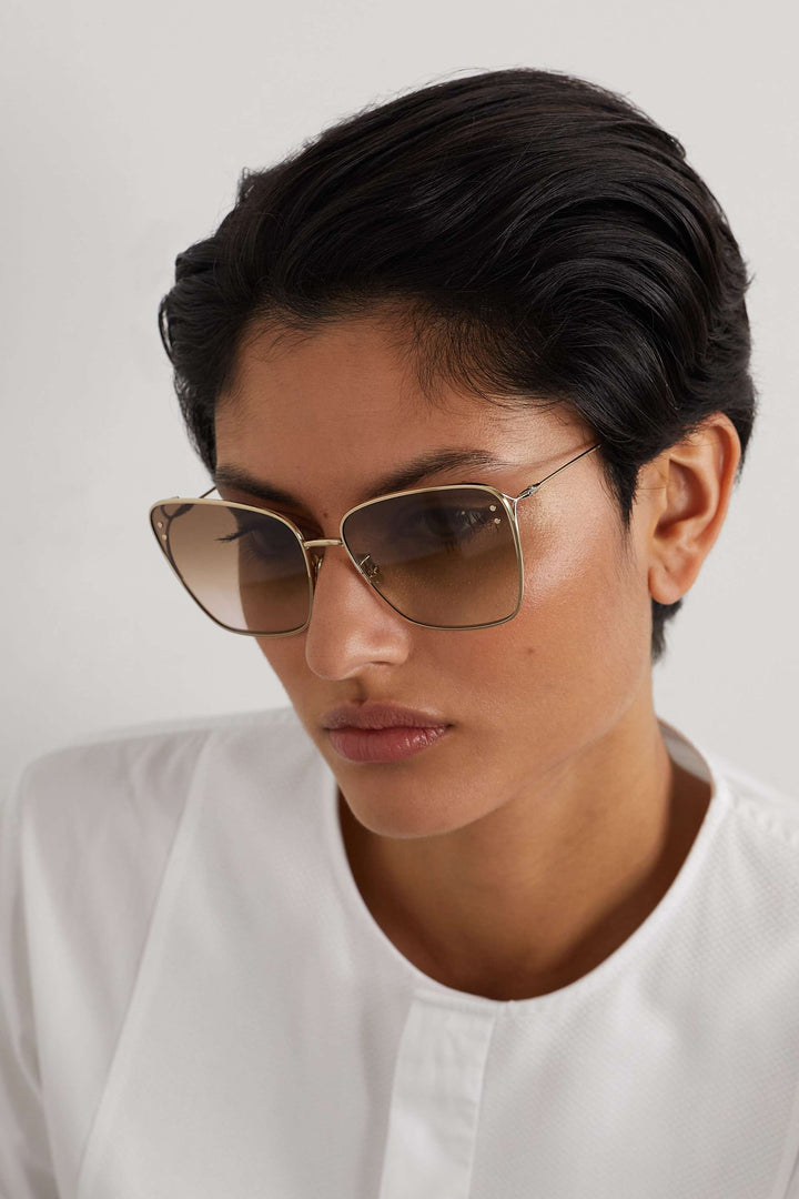 Dior MissDior B2U Sunglasses in Gold Gradient Grey