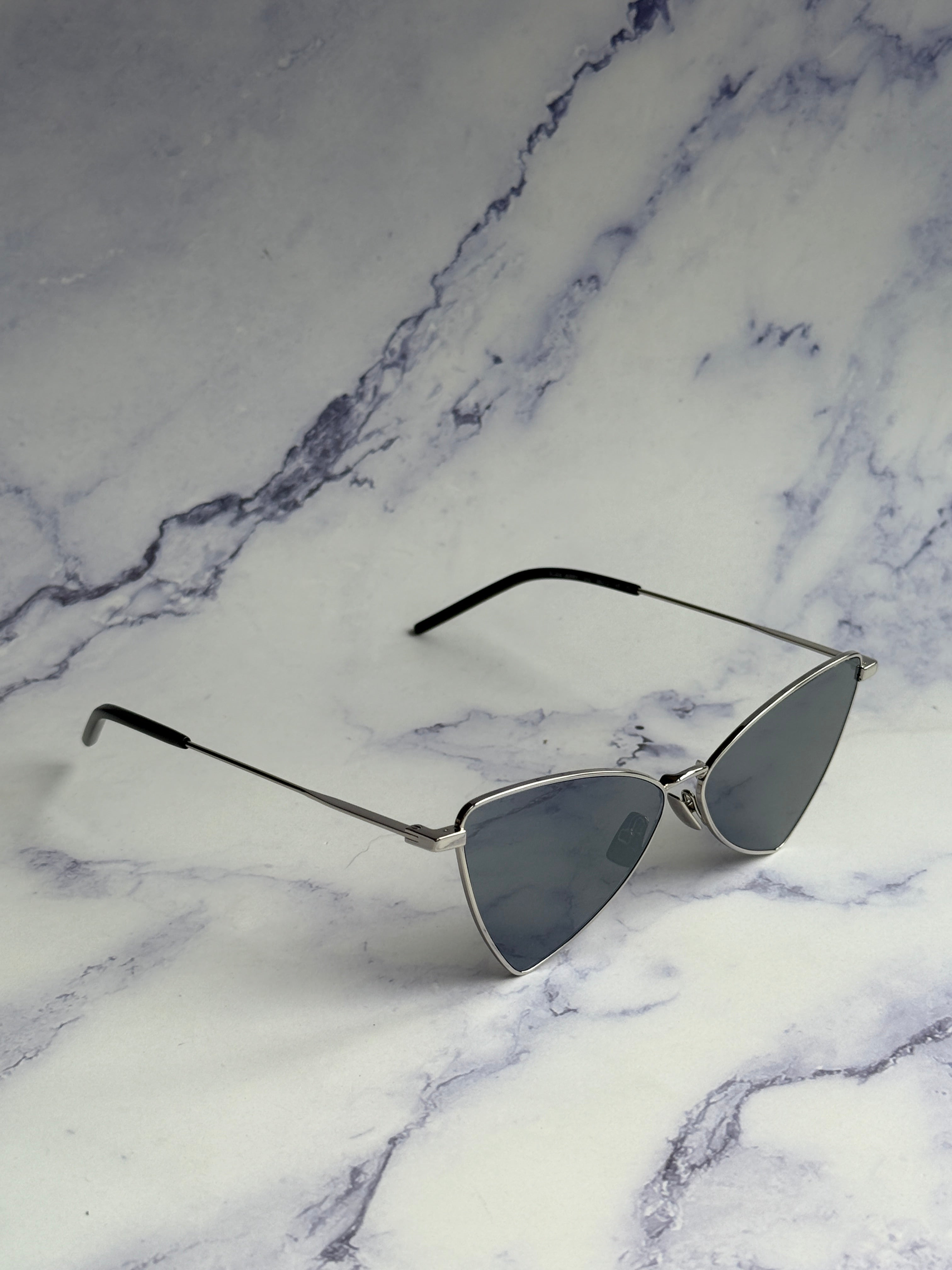 Saint Laurent SL303 Jerry Silver Sunglasses – Designer Daydream