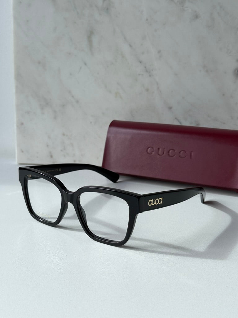 Monturas de ojos de gato Gucci GG0634O en marrón