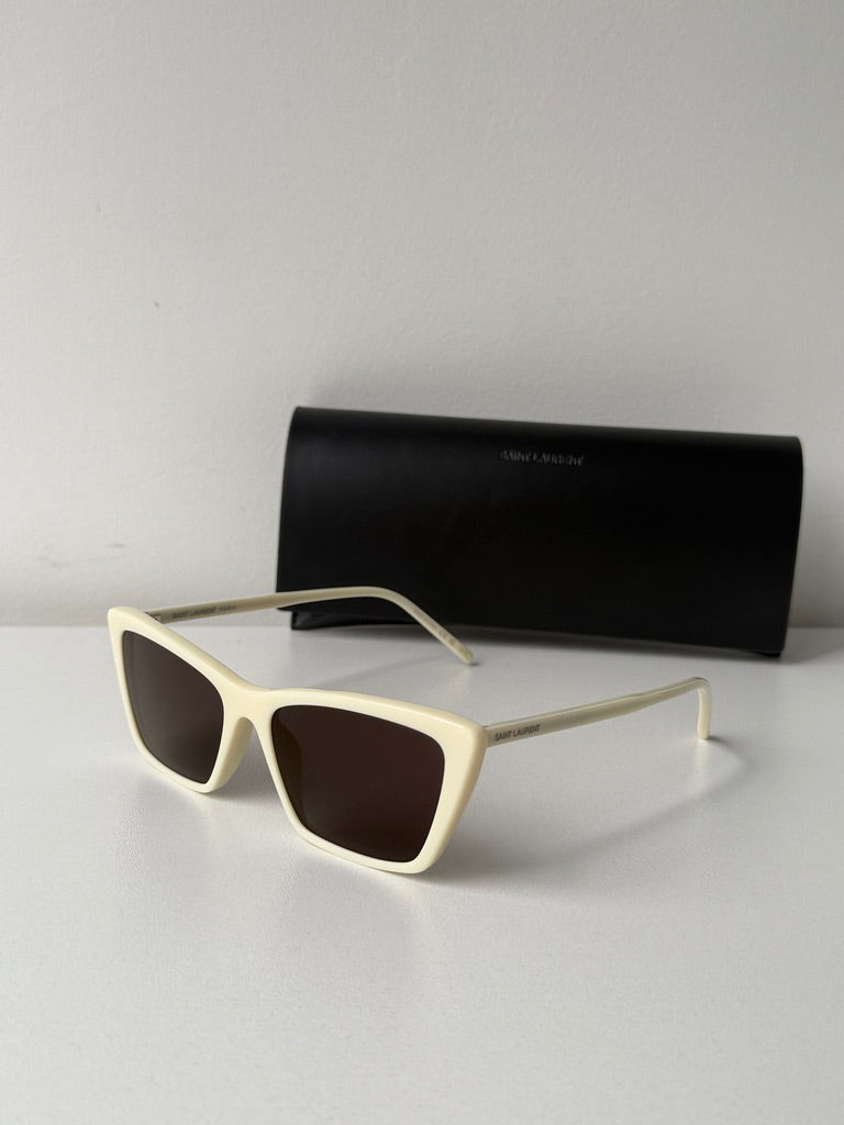 Saint Laurent SL276 Mica Gafas de sol tipo ojo de gato en negro