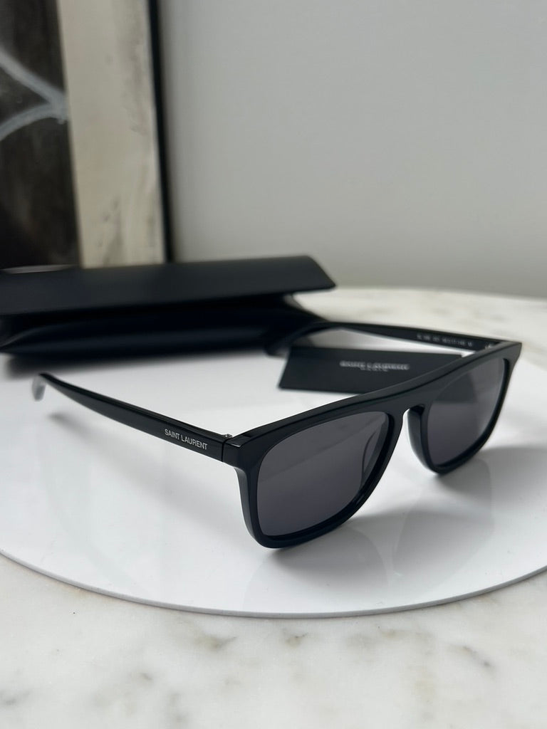 Saint Laurent SL586 Sunglasses in Black