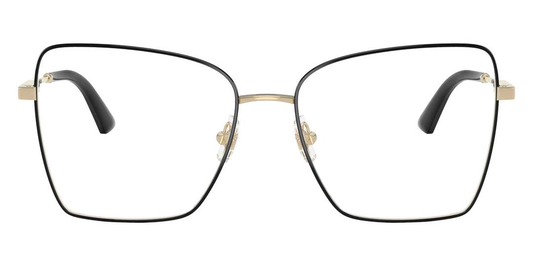 Jimmy Choo JC2007 Black Gold Cat Eye Optical Frames