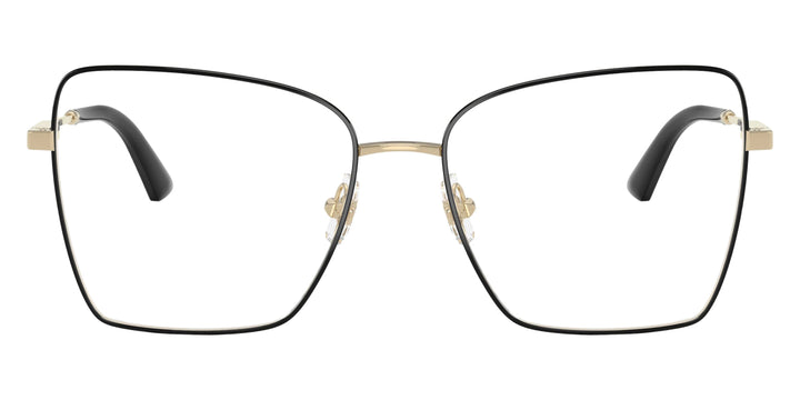 Jimmy Choo JC2007 Black Gold Cat Eye Optical Frames
