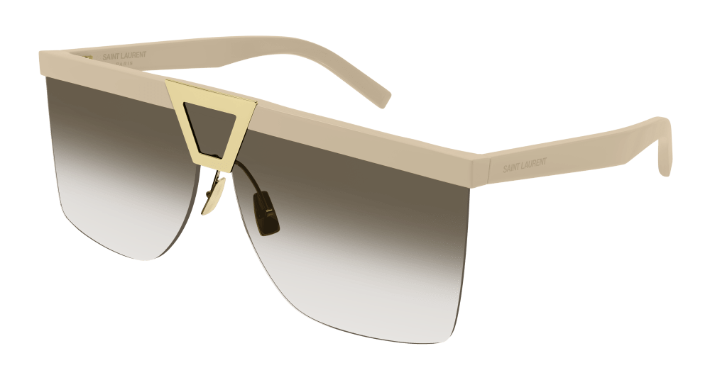 Saint Laurent SL537 Palace Sunglasses in Ivory
