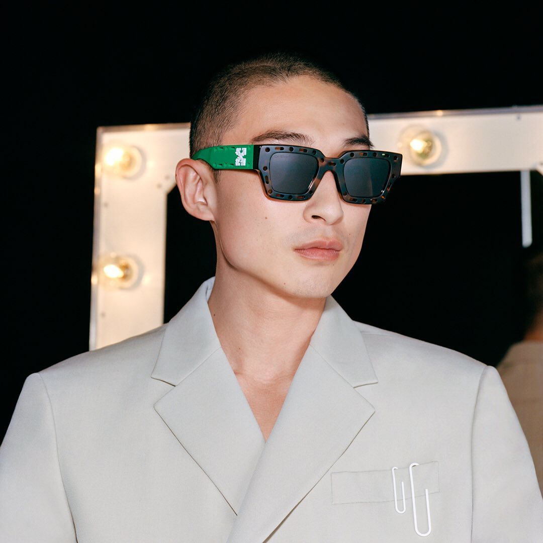 Off White Mercer Sunglasses in Black