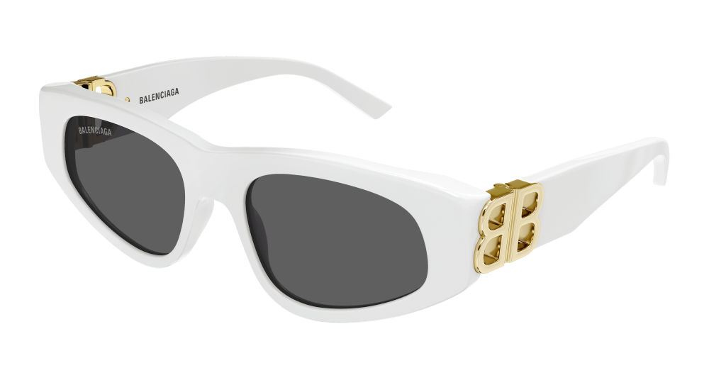 Balenciaga BB0095S Gafas de Sol en Blanco