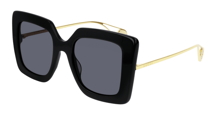 Gucci GG0435S Oversized Square Sunglasses in Black