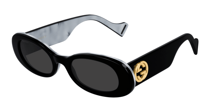 Gucci GG0517S Black Oval Sunglasses