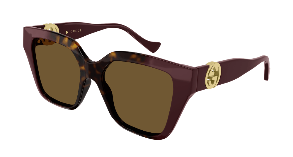 Gucci GG1023S Burgundy Sunglasses