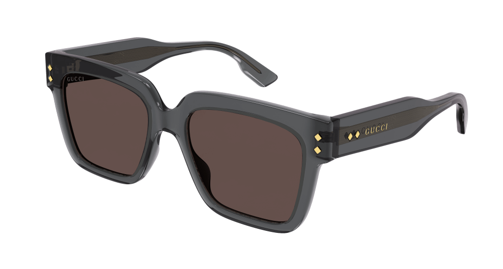 Gucci GG1084S Grey Unisex Sunglasses