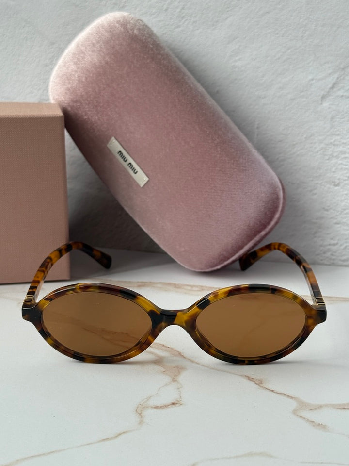 Miu Miu MU04ZS Light Havana Regard Sunglasses