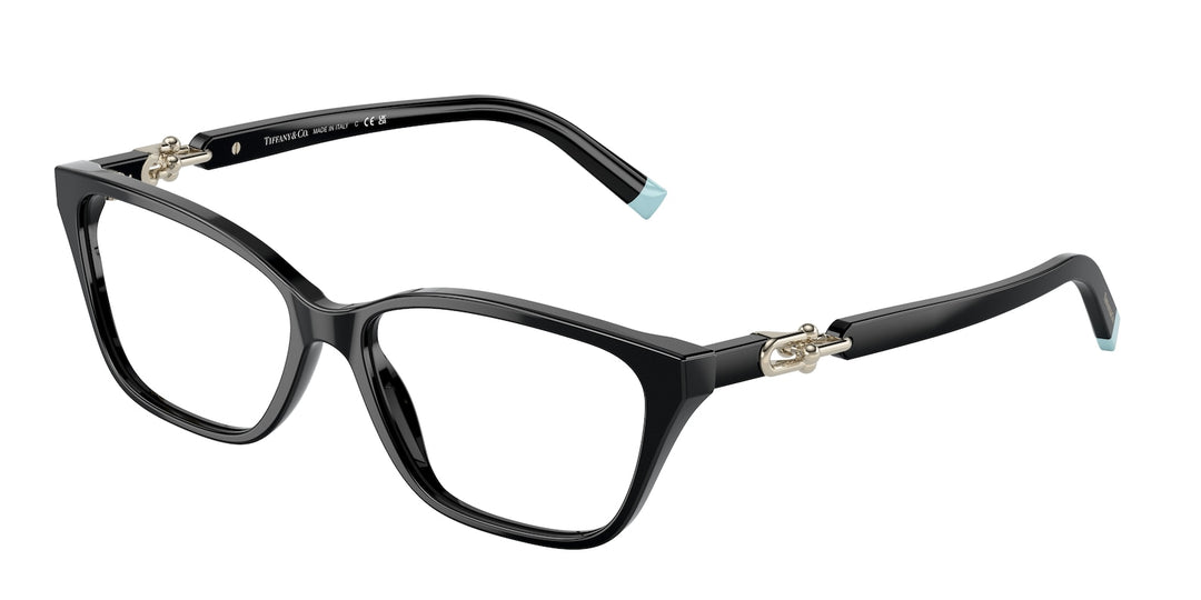 Tiffany & Co 2229 Black Cat Eye Eyeglasses Frames