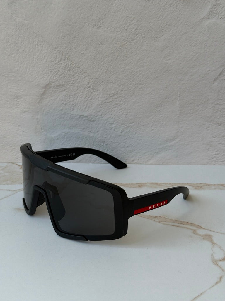 Prada Linea Rossa PS B07S 1BO06F Matte Black