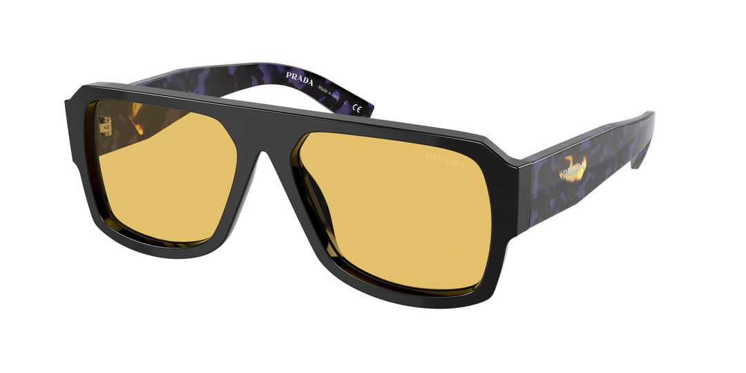 Prada PR22YS Sunglasses in Black Yellow