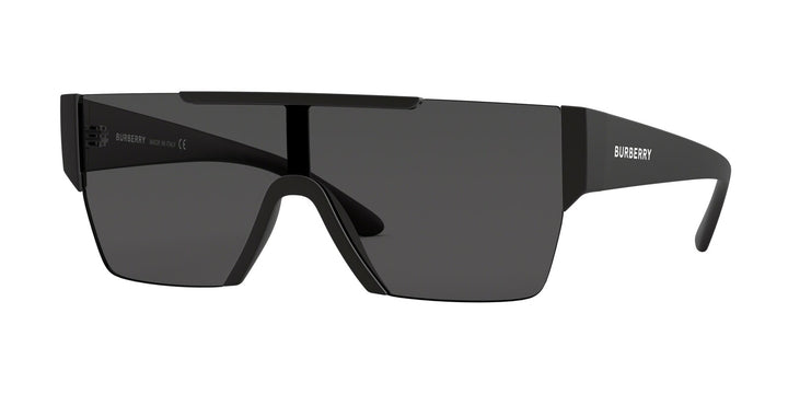 Burberry BE4291 Shield Sunglasses in Matte Black