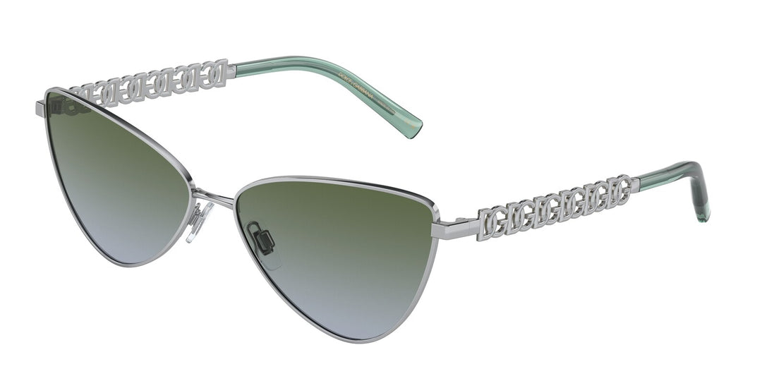 Dolce & Gabbana DG2290 Green Blue Gradient Sunglasses