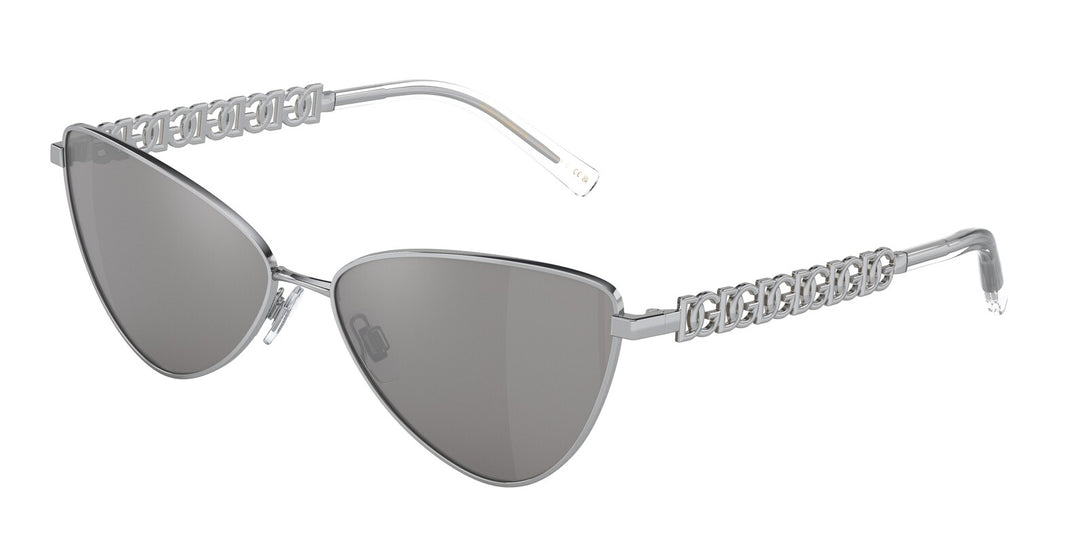 Dolce & Gabbana DG2290 Silver Mirror Sunglasses