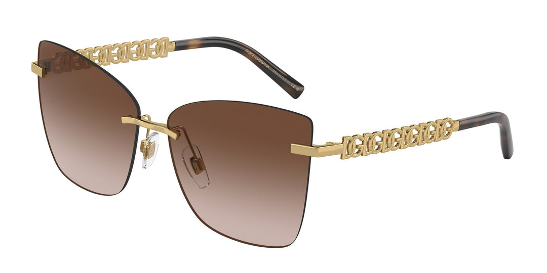 Dolce & Gabbana DG2289 Brown Gradient Sunglasses