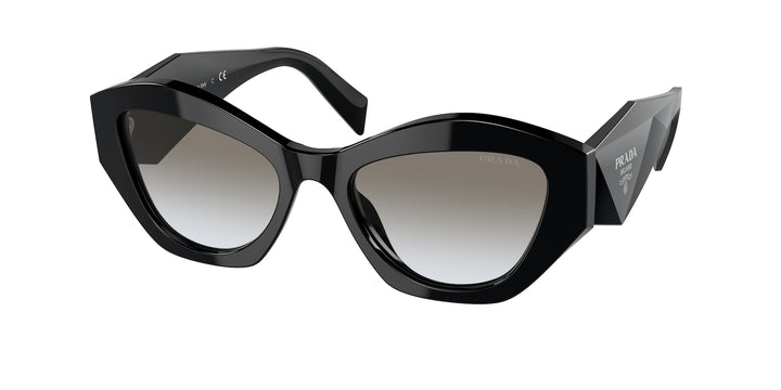 Prada PR07YSF Gafas de sol estilo ojo de gato en negro