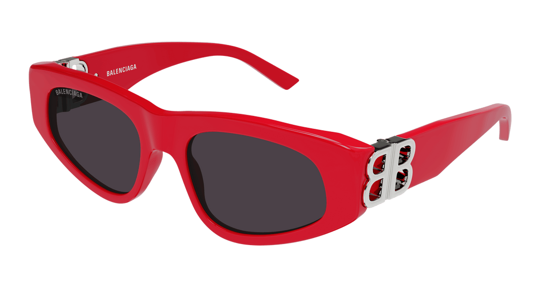 Balenciaga BB0095S Gafas de Sol en Rojo