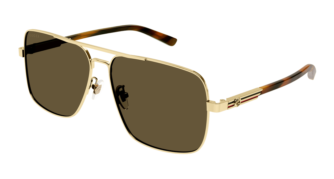Gucci GG1289S Gold Aviator Sunglasses Designer Daydream