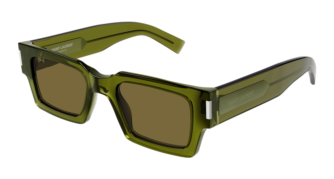 Saint Laurent SL572 Sunglasses in Olive Green – Designer Daydream Saint Laurent SL572 Sunglasses in Olive Green – Designer Daydream
