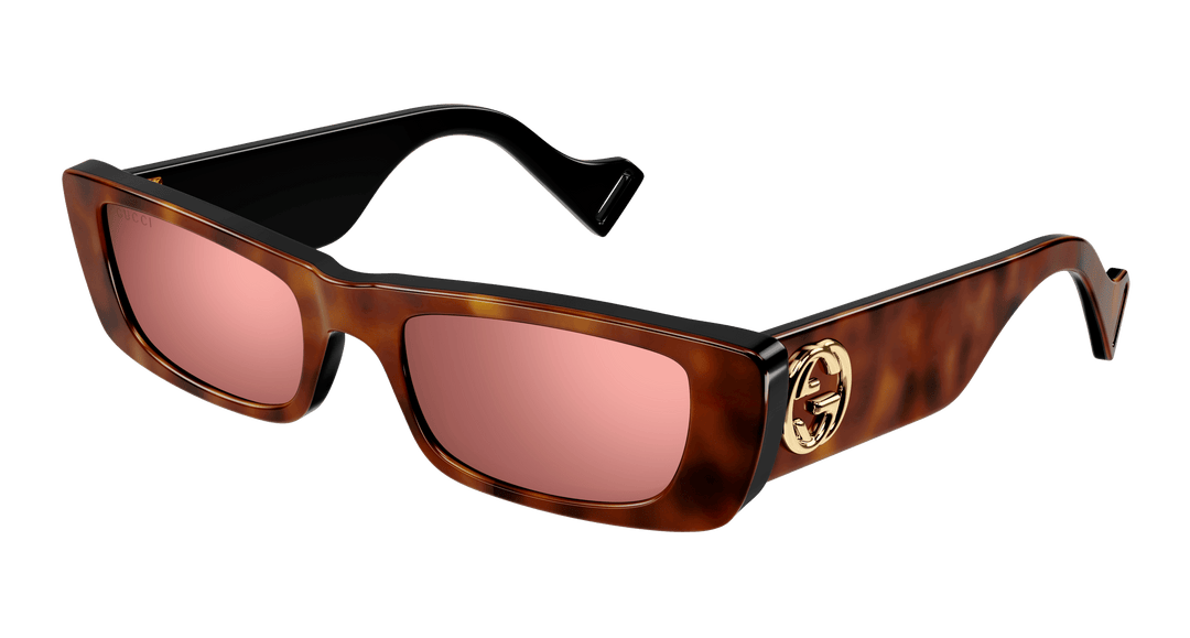 Gucci GG0516S Havana Red Sunglasses
