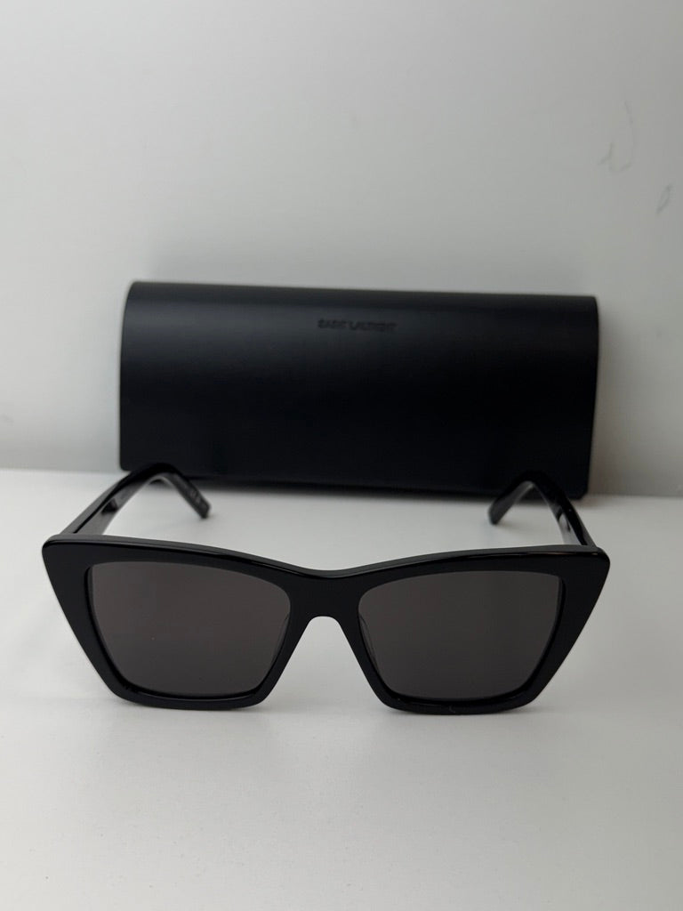 Saint Laurent SL276 Mica Gafas de sol tipo ojo de gato en negro