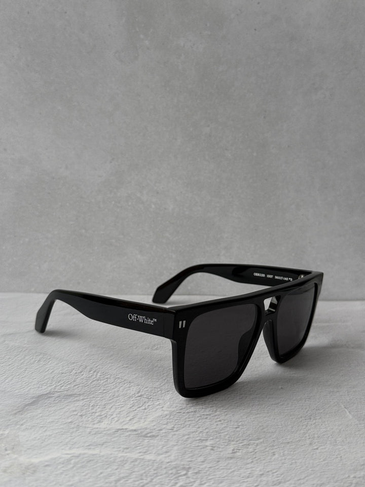 Off White Springfield Aviator Sunglasses in Black