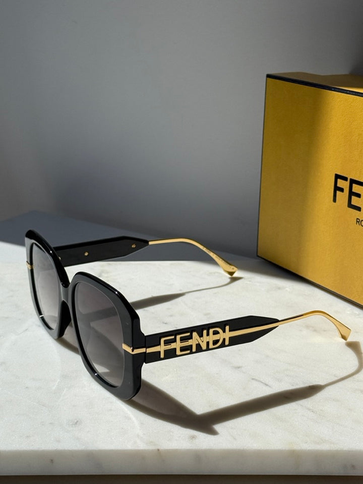 Fendi FE40065I Fendigraphy Black Sunglasses