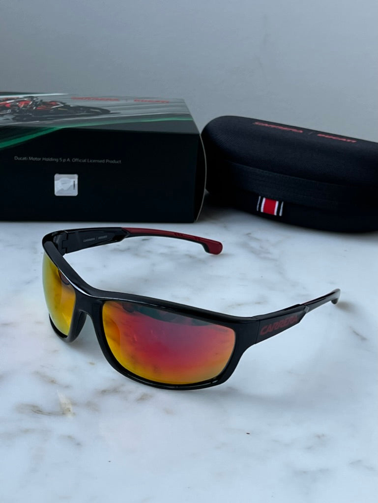 Gafas de Sol Carrera Ducatti 002/S en Negro Rojo