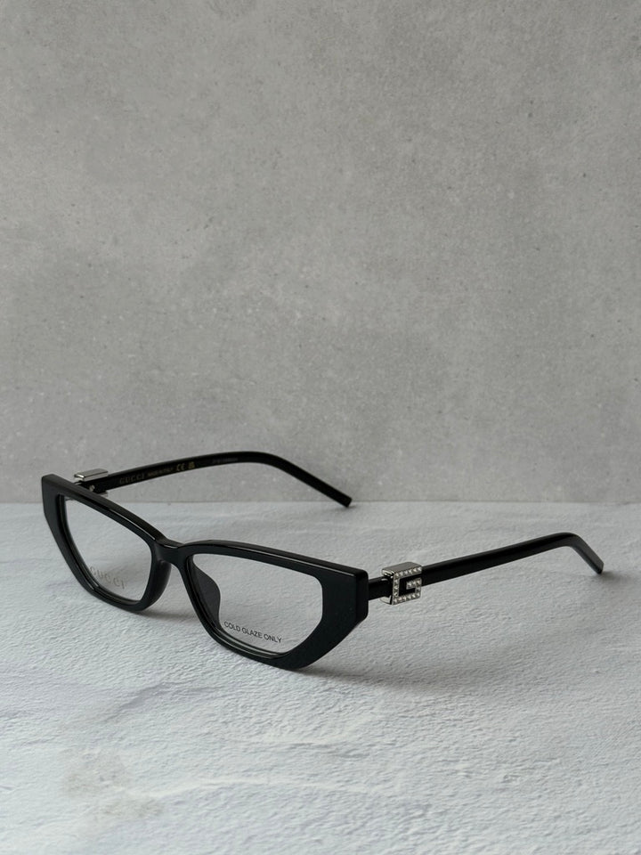 Gafas de sol negras con mariposa y logo Marmont de Gucci GG0765SA