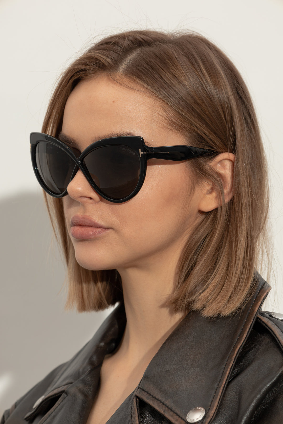 Tom Ford Beatrice FT1196 Butterfly Sunglasses in Black