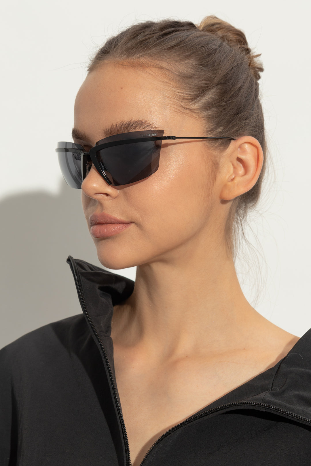 Valentino V-Lure Black Mask Sunglasses