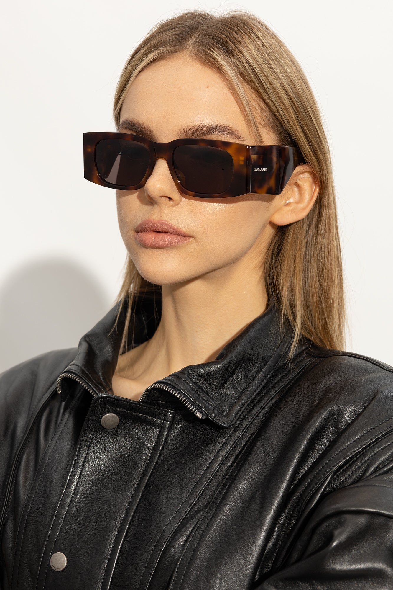 Saint Laurent SL654 Sunglasses in Havana Brown – Designer Daydream