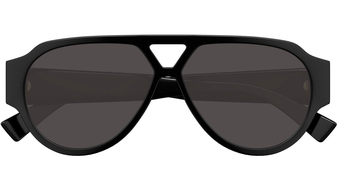 Bottega Veneta BV1318S Aviator Sunglasses in Black