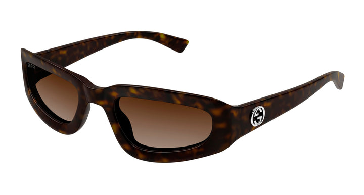 Gucci GG1787S Slim Sunglasses in Brown