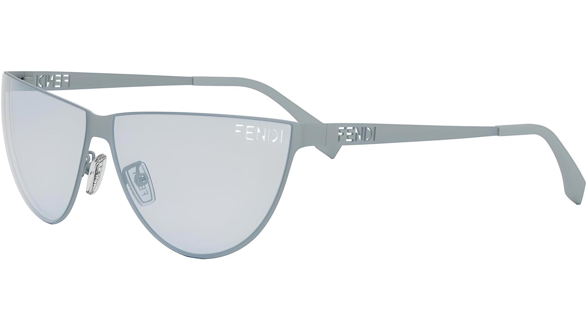 Fendi FE40138U Cut Out Cat Eye Sunglasses in Blue | Designer Daydream