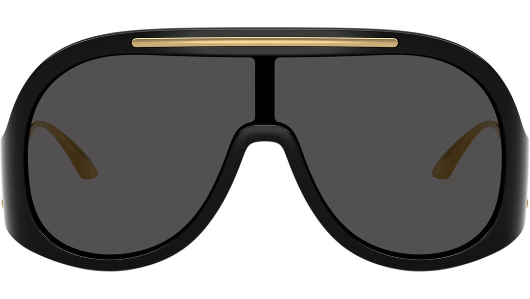 Dolce & Gabbana DG6202 Black Aviator Sunglasses