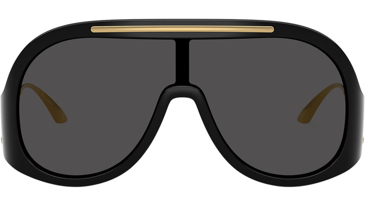 Dolce & Gabbana DG6202 Black Aviator Sunglasses