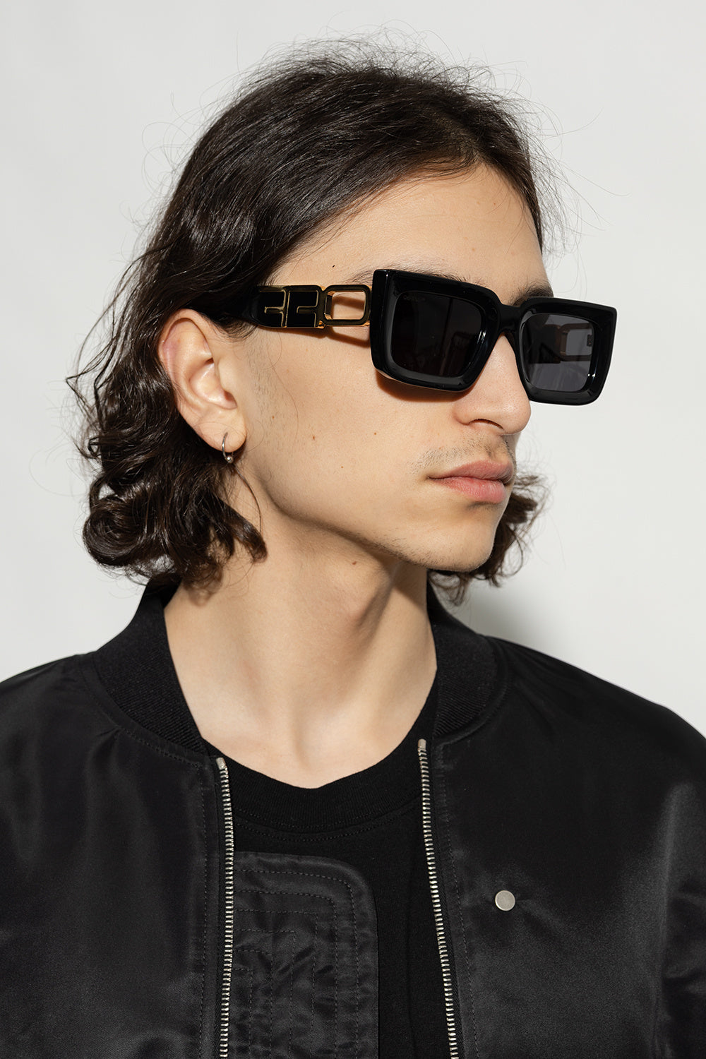 Off White Boston Sunglasses in Black