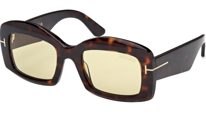 Tom Ford Venetia FT1218 Sunglasses in Havana Yellow