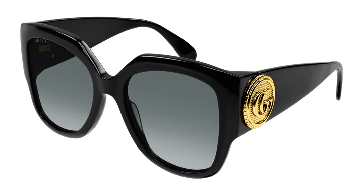 Gucci GG1407S Black Oversized Sunglasses