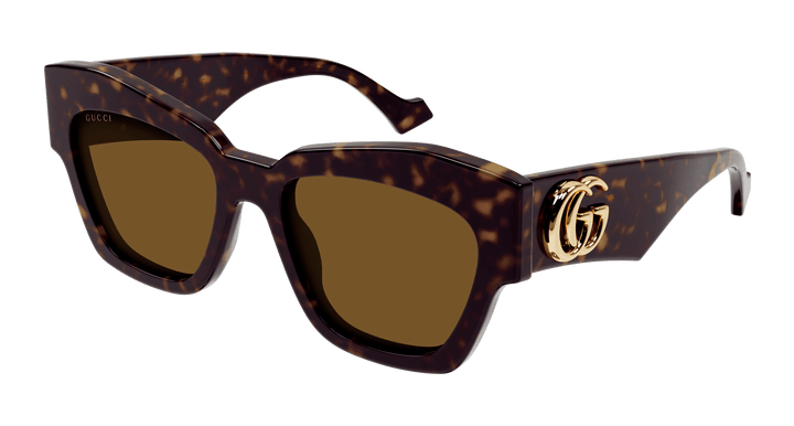 Gafas de sol estilo ojo de gato con montura gruesa Gucci GG1422S en negro 