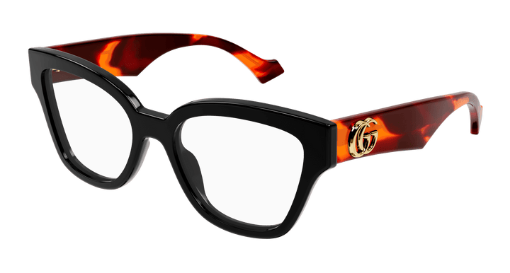 Gucci GG1424O Cat Eye Frames in Black Orange