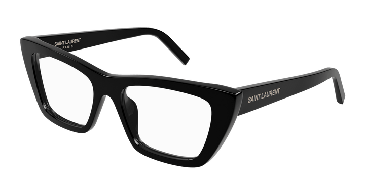 Monturas de anteojos Saint Laurent SL276 Mica Cat Eye en negro