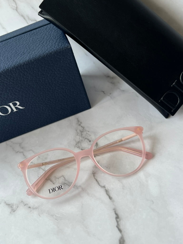 Dior Mini CD O B1I Rounded Frames in Pink