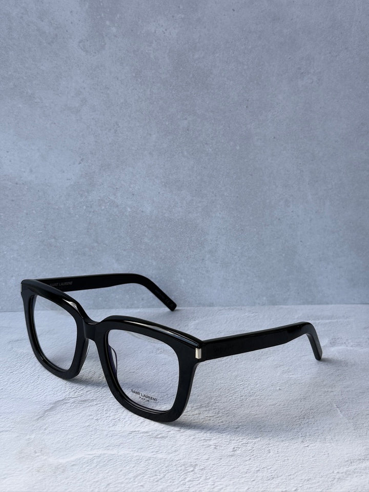 Monturas de anteojos Saint Laurent SL291 Mica Cat Eye en marrón